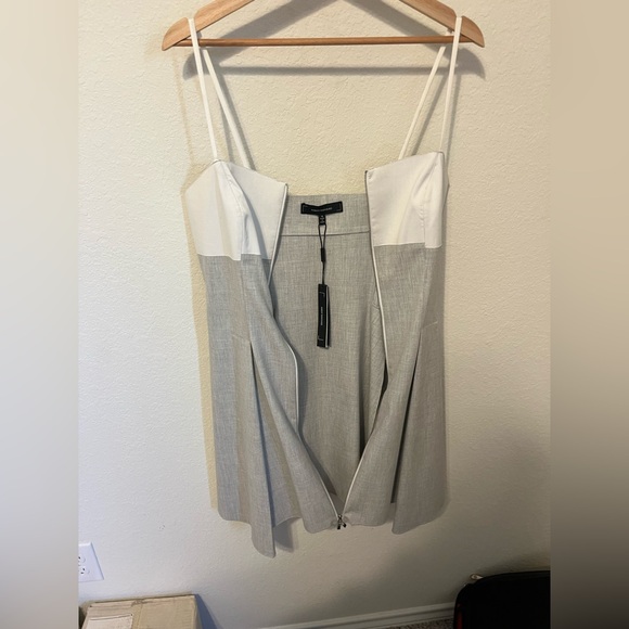 NWT Robert Rodriguez Bonded Pleat Dress Size 10 - Picture 7 of 11